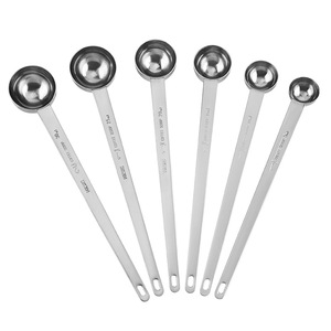 Mini cucharas medidoras <span class=keywords><strong>de</strong></span> acero inoxidable <span class=keywords><strong>de</strong></span> calidad alimentaria Tamaños <span class=keywords><strong>de</strong></span> 5ml a 30ml para fiesta Matcha y <span class=keywords><strong>cuchara</strong></span> <span class=keywords><strong>de</strong></span> café - Product Image 3