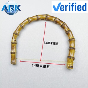 Deepeel Cổ Điển Thiết Kế Thực Tre Xử Lý Bằng Gỗ Túi Khung Xử Lý Ban Đầu Tre Ví Xử Lý Cho Sang Trọng Túi Xách - Product Image 4