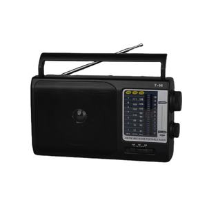 Radio Portátil de Alta Sensibilidad Fabricada en Fábrica, Radio Portátil Multibanda AM FM Panda, Radio Retro Vintage - Product Image 1