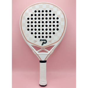 Nouvelle arrivée, raquette de padel professionnelle OEM en fibre de carbone 18K, surface 3D <span class=keywords><strong>Spin</strong></span>+Matte Finish, avec un noyau en mousse EVA 19-22 pour joueur - Product Image 1