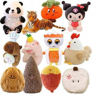 Oferta Especial OEM Juguetes de Peluche Súper Suaves de Navidad: Renos, Muñecos de Nieve y Papás Noel con Peso, Animales de Peluche Rellenos de Algodón PP para las Fiestas - Product Image 5