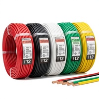 Cable de Cobre THHN THWN2, 600V, 90C, Aislamiento de Nailon, Cable Eléctrico para Construcción, Sólido y Trenzado, Calibres 14AWG, 12AWG, 10AWG, 8AWG, 6AWG, 4AWG, 2AWG