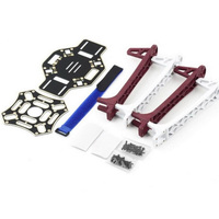 Kit de châssis de quadricoptère F450 450 mm avec carte de contrôle APM2.8, GPS 7M, ESC Simonk 30A, moteur 2212 920kv et radiocommande Flysky FS-i6 pour quadricoptère RC