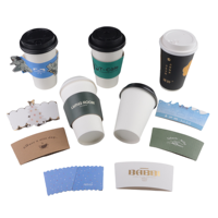 Gobelets en papier biodégradables écologiques de qualité alimentaire imperméables à paroi simple en PE de 60 ml (2 oz) jetables