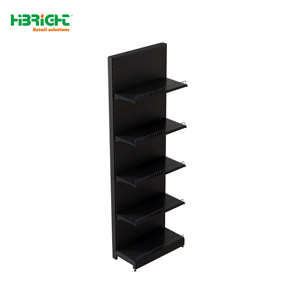 Green Frame Blue Backboard Adjustable <b>Wall</b> Display Rack For Convenience Store - Product Image 3