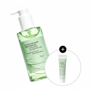 Glow Green Barley LHA Deep Cleansing Oil Set 205ml Face Washing with 30ml Foam Good Quality - Product Image 2