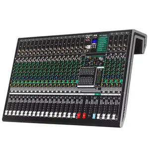 20 Channel Audio Mixer Mixing Console Professional Usb Karaoke Audio Sound Mixer Console