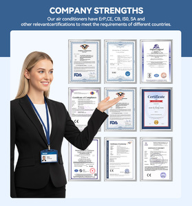 เครื่องปรับอากาศแบบพกพา 12000 บีทียู ติดตั้งง่ายด้วยตัวเอง โซลูชั่นการเคลื่อนย้ายที่สะดวก - Product Image 5