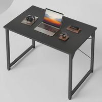 Bureau d'ordinateur portable simple et économique pour la maison ou le bureau, style moderne, réglable, avec cadre en tube de fer LIWEI