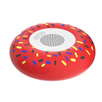 Haut-parleur de piscine Nouveaux gadgets 2024 Donuts Haut-parleur Bluetooth flottant étanche