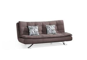 Canapé-<span class=keywords><strong>lit</strong></span> moderne deux <span class=keywords><strong>places</strong></span> en tissu, pliable, avec structure métallique pour chambre à coucher et salon - Product Image 3