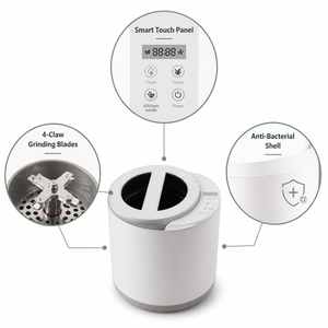 Compostador Eléctrico de Alimentos, Máquina de Compostaje para Encimera de Cocina, Contenedor de Compostaje Doméstico de 2.5L, Control de Olores, Fertilizante Rápido para el Hogar - Product Image 4
