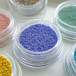 Perles à bulles de <span class=keywords><strong>macaron</strong></span>, strass pour ongles, 9 couleurs, kawaii, résine 3D, rondes, bonbons, <span class=keywords><strong>mini</strong></span> caviar, décorations pour ongles - Product Image 4