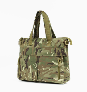 DFS0323 Outdoor Tactical Suede Laptop Bag Multi-Functional Ingle Shoulder Crossbody Durable Commuter Travel <b>Briefcase</b> - Product Image 5
