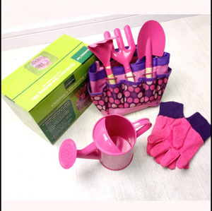 Outils de jardin pour enfants ensemble d'outils à main et kit d'équipement avec râteau à fourche pelle - Product Image 3