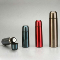Botol Termos Vakum Isolasi Stainless Steel Ramah Lingkungan 500ml dengan Insulasi 12-24 Jam untuk Minuman Panas/Dingin