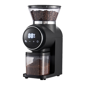 Professional Electric Adjustable Stainless Steel Conical Burr <strong>Coffee</strong> Grinder 30 Precise Grind Settings for French Household - Product Image 1