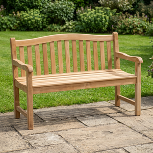Teak Garden Chair Solid Wood Outdoor Furniture Traditional Design Durable Comfortable Waterproof Saber <b>Leg</b> - Product Image 2