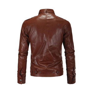 Fall Winter <b>Men</b> Leather <b>Jacket</b> Best Quality <b>Men</b> Leather <b>Jacket</b> Genuine Leather <b>Men</b> <b>Jacket</b> in Sale - Product Image 2