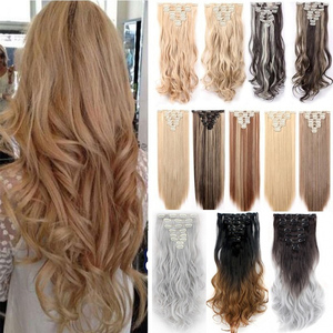 Extensión <span class=keywords><strong>de</strong></span> <span class=keywords><strong>cabello</strong></span> Remy sin costuras para mujer, <span class=keywords><strong>extensiones</strong></span> <span class=keywords><strong>de</strong></span> <span class=keywords><strong>cabello</strong></span> humano virgen con <span class=keywords><strong>Clip</strong></span> - Product Image 5