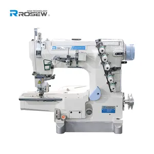 Rosew GC600N-01CB máquina de costura computadorizada de ponto elástico para cama cilíndrica diferencial dupla