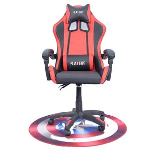 Échantillon gratuit Logo de jeu de bureau personnalisé Led sans roues Pièces Massage de joueur Fauteuil de jeu le moins cher - Product Image 1