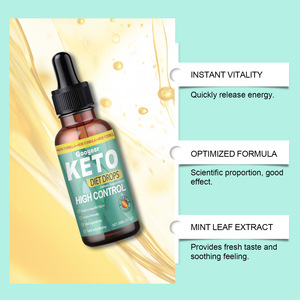 Gotas Dietéticas para Control de Peso Corporal en Forma de Líquido Oral, Gotas Keto para el Control de la Figura y Apoyo a la <span class=keywords><strong>Dieta</strong></span> Keto - Product Image 2