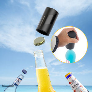 פותחן בקבוק בירה יין אדום ידני מיני-פותחן בקבוק בירה עם כובע מגנטי - Product Image 4