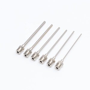 เข็ม M8 M6 M5โลหะแบบใช้ซ้ำได้ G1 M10/4 G1/8เกลียวที่จ่ายน้ำมันของเหลวในการจ่ายของเหลวเข็มฉีดยาสัตวแพทย์เข็มทื่อ - Product Image 5