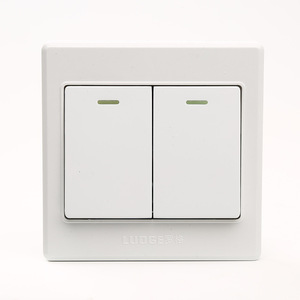 Nhà thiết bị điện công cộng dẫn tường chuyển đổi ổ cắm điện 2 gang chuyển đổi ánh sáng - Product Image 5