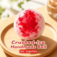 Crispy-Shell ASMR Squeaky Crushed Ice TPR Squishy Ball Blind Box Slow Rebound Moldable Stress Relief Fidget Toy Novel Party
