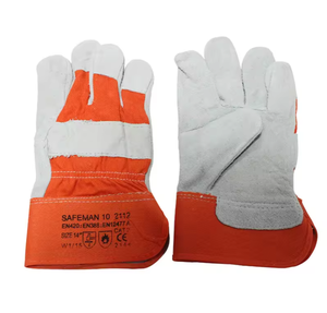 Guantes de soldadura de seguridad Fr resistentes al calor resistentes al fuego OEM CAT2 - Product Image 4