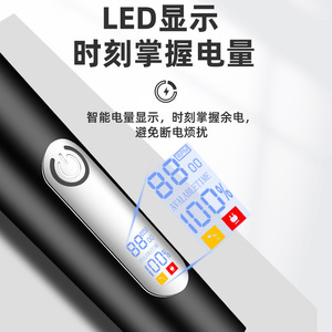 Cortadora de Pelo Eléctrica con Pantalla LCD, Batería de 1200Mh a 2000Mh para Uso General y Mascotas, Modelo Recargable - Product Image 1