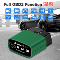 Vgate VLinker FD+ (BLE4.0) Forscan Bluetooth/WiFi OBD2 Adapter Pemindai BLE untuk IOS Android