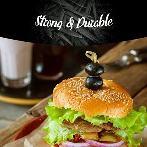 Brocheta anudada de bambú para decoración de fiestas, palillos de cóctel, pinchos de frutas de bambú, pinchos para bebidas de cóctel, palillos de dientes - Product Image 2