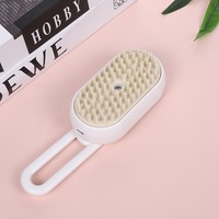 Outils professionnels de nettoyage et de bain pour animaux de compagnie, brosse à poils pour animaux de compagnie auto-nettoyante, rechargeable, anti-chute de poils