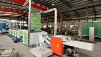 Ligne de production de recyclage de tissus textiles-Machine à carder pour le nettoyage des fibres de lin en laine de coton