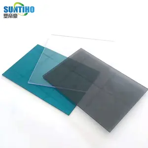 Wholesale unbreakable office building door panel customize size eco-friendly pc material frosted polycarbonate solid sheet