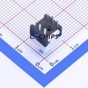 BTSA-L-P-16 Push Button Switch Through hole Component (THT) Switch Self-Locking Square Button Through Hole 50mA - Product Image 2