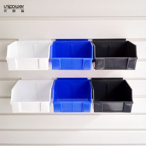 Organisateur mural en plastique Unipower bleu et blanc pour bureau, avec pot de fleurs et support pour téléphone - Product Image 2