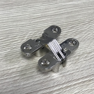 Hiện đại vô hình thép chéo bản lề cho hẹp bên tấm cho đồ nội thất cửa tủ nhà bếp phòng khách trường cửa bản lề - Product Image 1