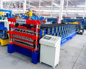 <span class=keywords><strong>Rib</strong></span> Metal Roof 3-lagige voll automatische Walzen form maschine für Dach-und Wand paneele - Product Image 4