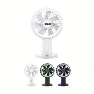 2025 Portable Mini Table <b>Fan</b> Plastic Handheld Adjustable USB Rechargeable Desktop <b>Stand</b> <b>Fan</b> for Sale - Product Image 2