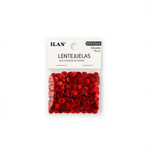 Paillettes Ilan 6mm Rosse 15g per Artigianato e Decorazione - Product Image 5