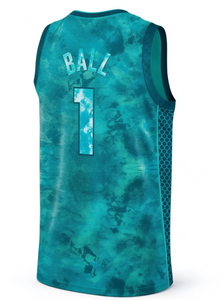 # Maillot de basket-ball sublimé <span class=keywords><strong>LaMelo</strong></span> Ball unisexe 100% polyester à séchage rapide, veste de sport - Product Image 4