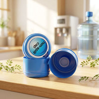 Offre Spéciale – Couvercle de bidon d'eau 55 mm pour 5 gallons, à pression, anti-déversement, anti-fuite, anti-effraction, en PE sans BPA, pour usine d'eau potable, OEM