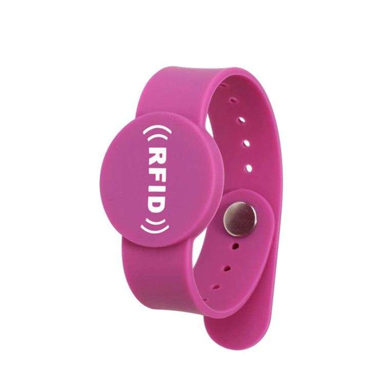 factory custom festival wrist band children tracking rfid silicone adjustable wristbands with rfid chip for water park