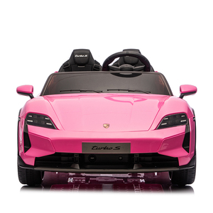Voiture électrique pour enfants <span class=keywords><strong>Porsche</strong></span> <span class=keywords><strong>Taycan</strong></span> Turbo S Sport sous licence, télécommandée, 24V, voiture électrique <span class=keywords><strong>Porsche</strong></span> pour enfants - Product Image 2