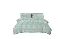 Ensemble de couette pour lit domestique pas cher pour adultes, 4 pièces, 300 fils, style chinois traditionnel, imprimé uni, garnissage en coton, taille King/Double