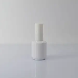 Botella vacía de lujo de esmalte de uñas con impresión personalizada de gel uv para mujer